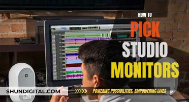 Selecting the Right Studio Monitors: A Comprehensive Guide