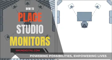 Positioning Studio Monitors: Achieving Optimal Sound