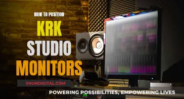 Positioning KRK Studio Monitors: Tips for Optimal Sound