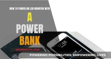 Powering LCD Monitors: Portable Power Bank Solutions