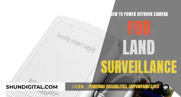 Powering Outdoor Land Surveillance Cameras: A Comprehensive Guide