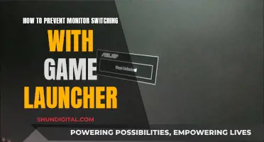 Prevent Monitor Switching: Game Launcher's Secret Weapon