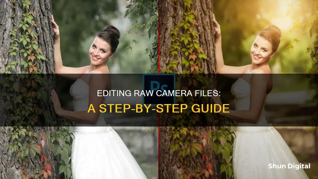 how to process and edit raw files from your camera