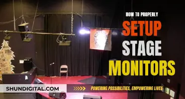 Setting Up Stage Monitors: A Guide to Hearing Yourself