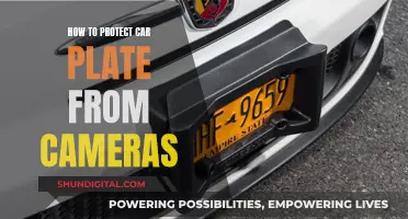 Protecting Car Plates: Evading Camera Detection