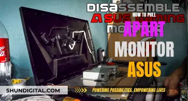 Disassembling Your ASUS Monitor: A Step-by-Step Guide