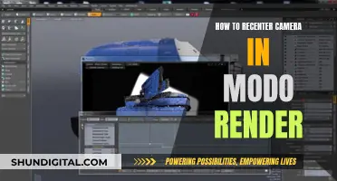 Recenter Your Modo Render Camera: Quick Guide