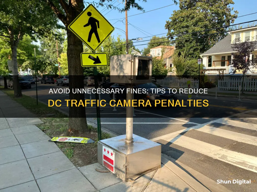 how to reduce dc traffic camera fine