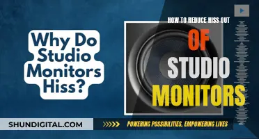 Reducing Hissing from Studio Monitors: Tips for Clear Audio