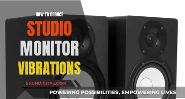 Minimizing Studio Monitor Vibrations: Tips for a Better Sound Experience