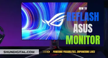 Flashing Your ASUS Monitor: A Step-by-Step Reflash Guide