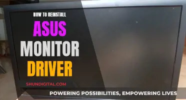 Reinstalling ASUS Monitor Driver: A Step-by-Step Guide