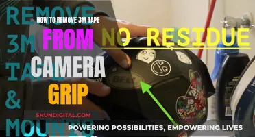 Removing 3M Tape: Quick Tips for Camera Grip Clean-up