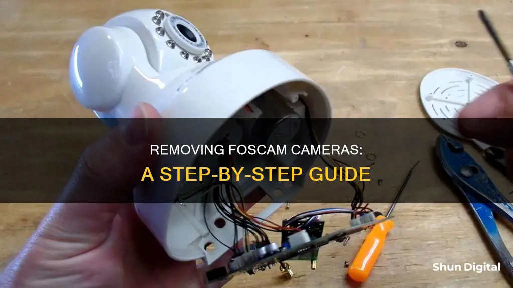 how to remove a camera from foscam