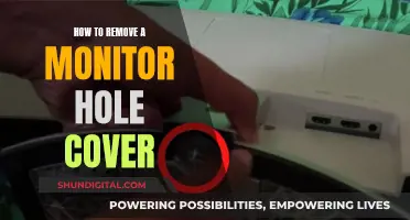 Removing Monitor Hole Covers: A Step-by-Step Guide