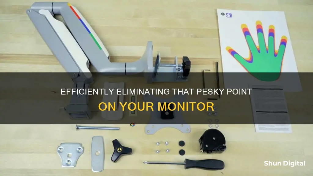 how to remove a point on your monitor