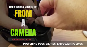 Freeing a Stuck Camera Battery: A Step-by-Step Guide