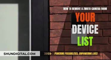 Removing Zmoto Camera from Your Device List: A Step-by-Step Guide