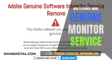 Removing Adobe Genuine Monitor Service: A Step-by-Step Guide