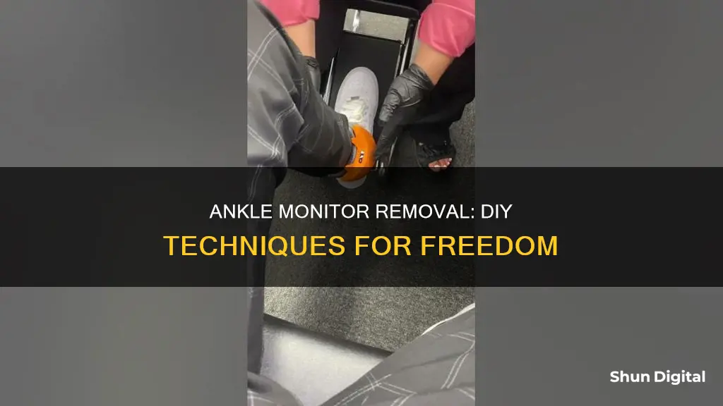 how to remove an ankle monitor