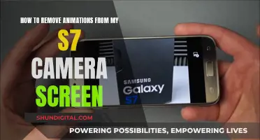 Removing Animations from Your S7 Camera Screen