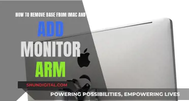 Removing iMac Base: Adding Monitor Arm, Step-by-Step Guide