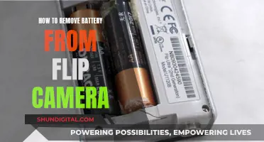 Removing Flip Camera Batteries: A Step-by-Step Guide