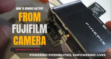 Removing Batteries from Fujifilm Cameras: A Step-by-Step Guide