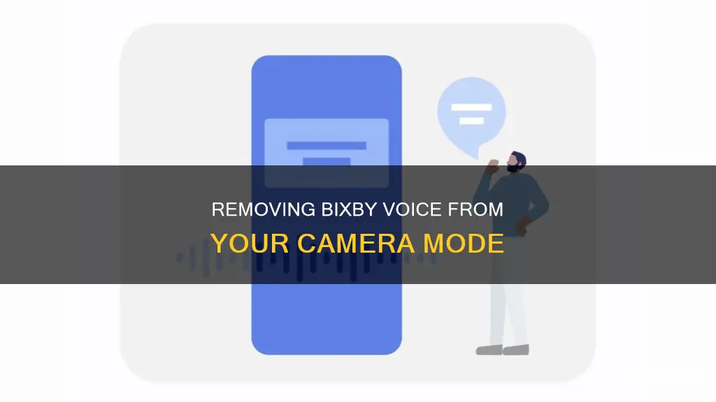 how to remove bixby voice from my camera mode