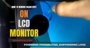 Removing Black Spots from Your LCD Monitor