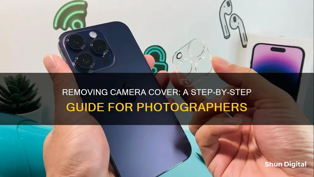 how to remove camera cover