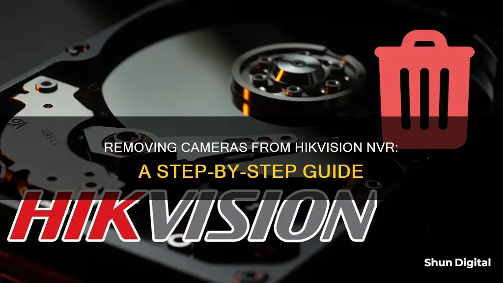 how to remove camera from hikvision nvr