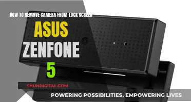 Hiding Camera Shortcut on Your ZenFone Lock Screen