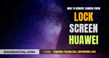 Removing Camera Shortcut from Huawei Lock Screen