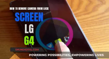 Removing Camera Shortcut from LG G4 Lock Screen