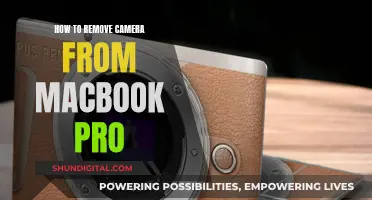 Unscrew and Detach: Remove Your MacBook Pro's Camera