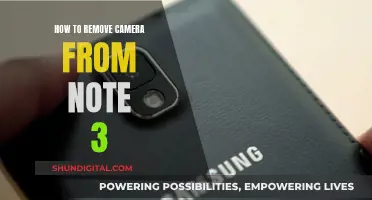 Removing the Camera from Your Note 3: A Step-by-Step Guide