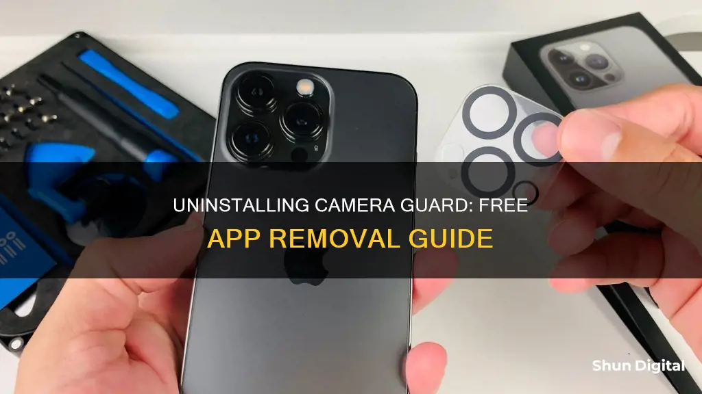 how to remove camera guard free app