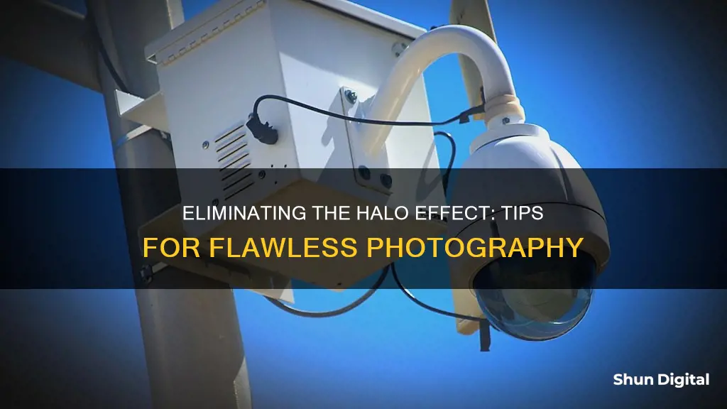 how to remove camera halo effect