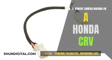 Removing Camera Housing on Honda CRV: Step-by-Step Guide