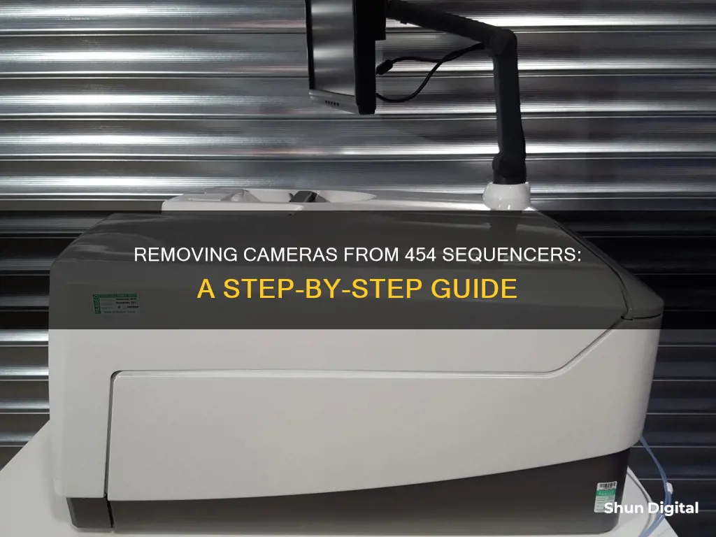 how to remove camera in 454 sequencer