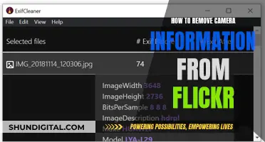 Removing Camera Data from Flickr Photos: A Step-by-Step Guide