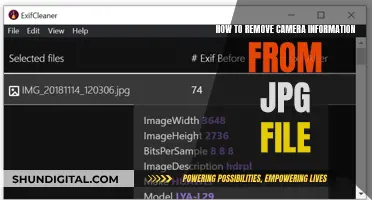Eliminating Camera Data from JPGs: A Step-by-Step Guide