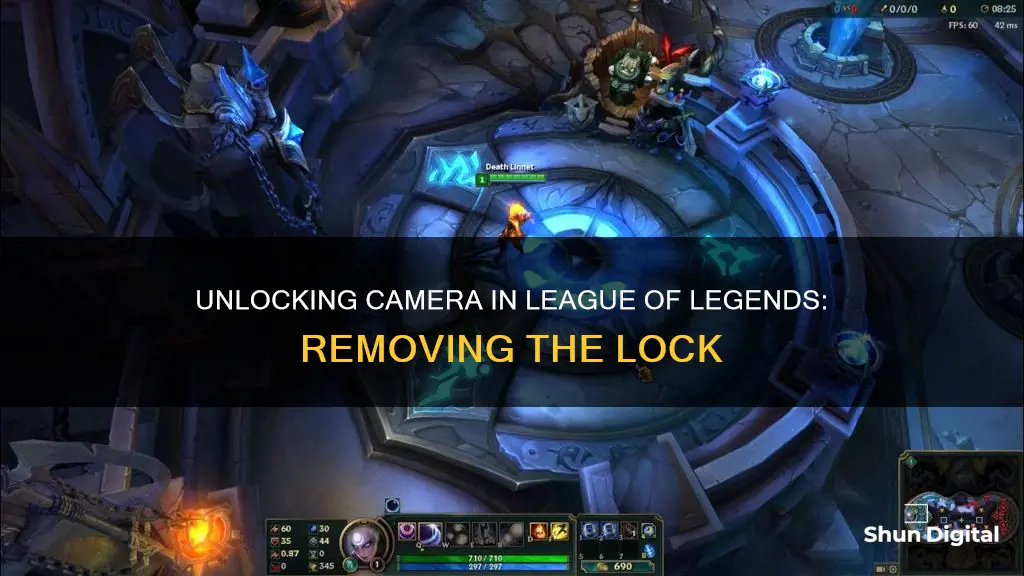 how to remove camera lock league of legends