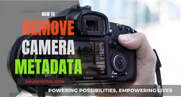 Stripping Camera Metadata: A Step-by-Step Guide