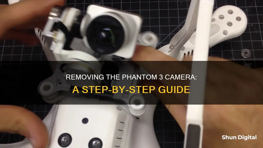 how to remove camera phantom 3