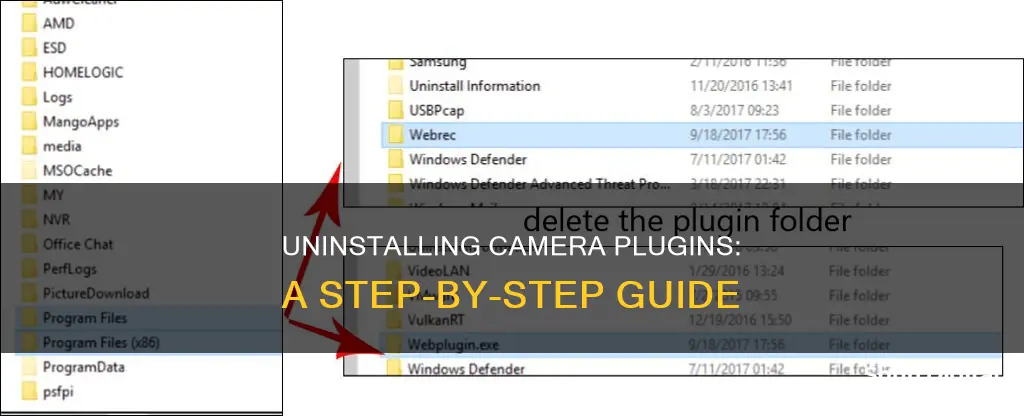 how to remove camera plugin