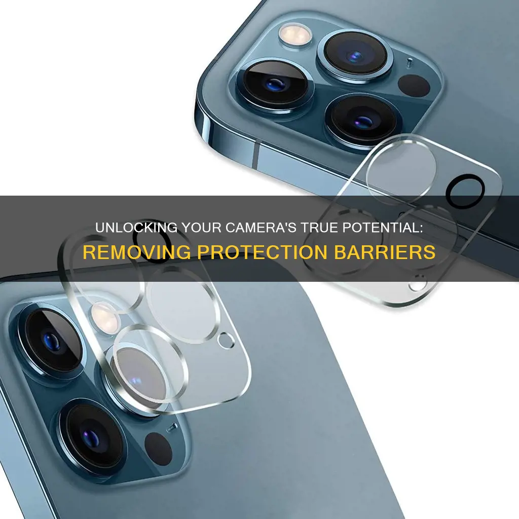 how to remove camera protection