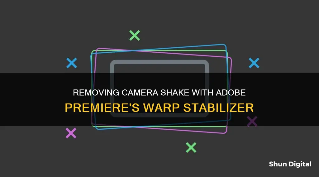 how to remove camera shake in adobe premiere