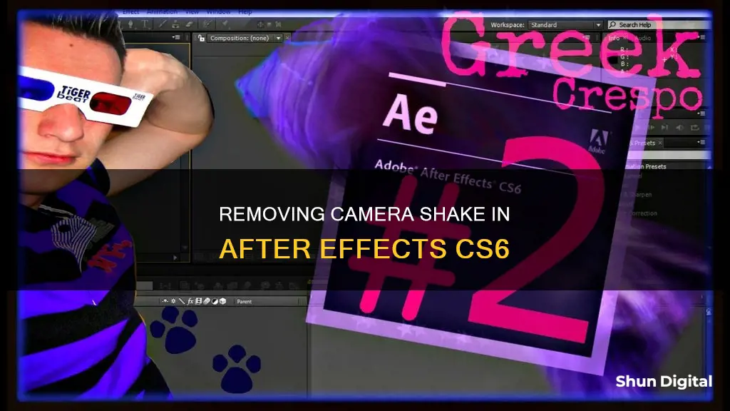 how to remove camera shake in after effects cs6